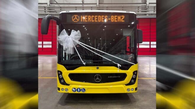 Otokar, ilk Mercedes-Benz Conecto otobüsünü üretti