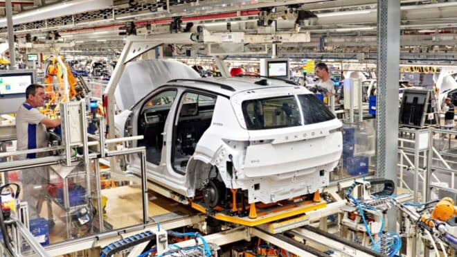 Elektrikli Skoda Epiq'in üretimi Türkiye'de başladı