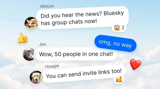 Bluesky'de grup sohbeti özelliği kullanıma sunuldu