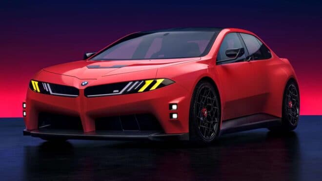 BMW, elektrikli M3'ün konseptini tanıttı: M Concept Neue Klasse