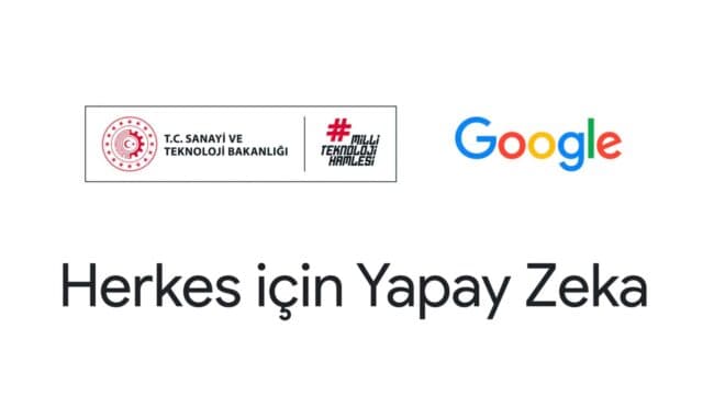 Google ve Sanayi Bakanlığı, yapay zeka okuryazarlığını artırmak için iş birliği yaptı