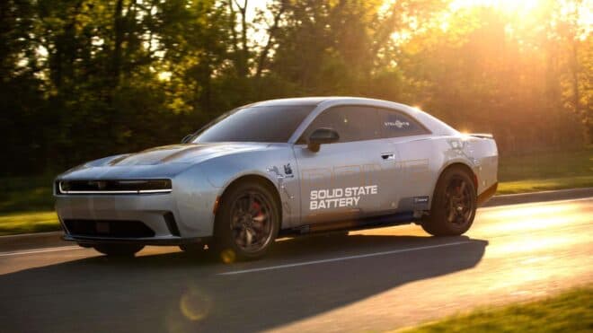 Stellantis ve Factorial, FEST batarya teknolojisini Dodge Charger Daytona ile test ediyor
