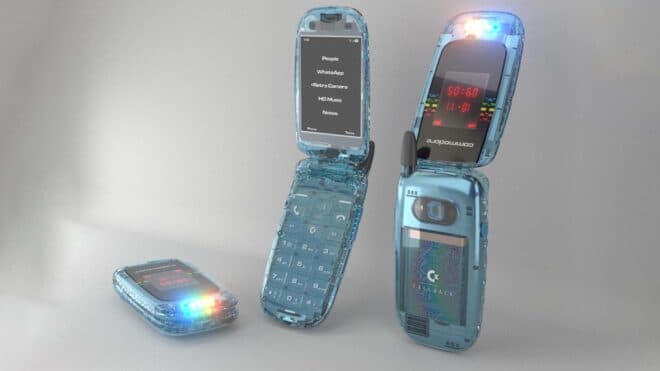 Commodore, Callback 8020 kapaklı telefonunu tanıttı