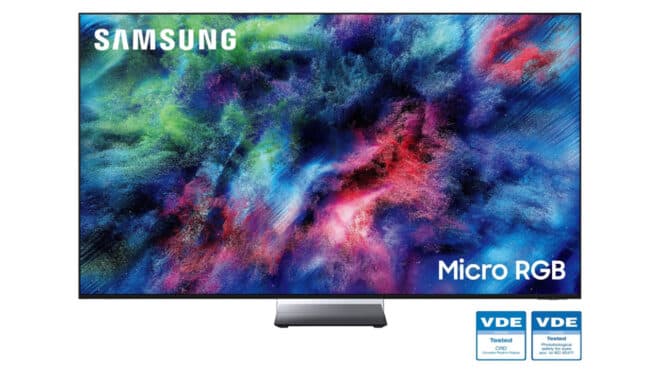 Samsung Micro RGB TV, VDE'den göz konforu ve sirkadiyen ritim sertifikası aldı