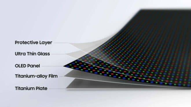 Samsung, Flex Titanium teknolojisiyle ekran katı izini azaltıyor