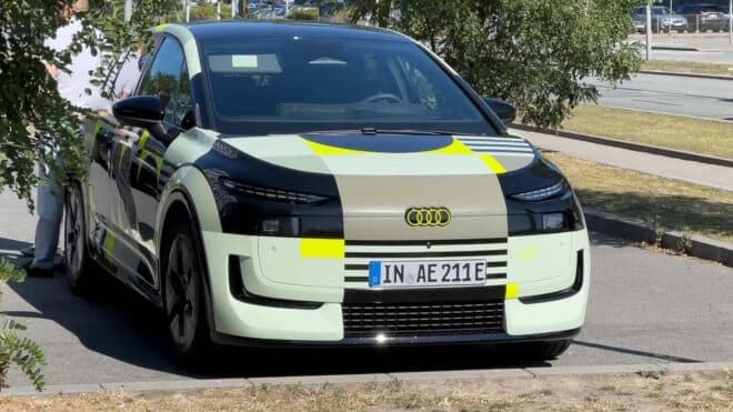 Elektrikli Audi A2'nin test prototipleri ortaya çıktı