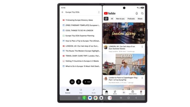 Gemini Notebook, yeni Galaxy katlanabilir modellerde ön yüklü olacak