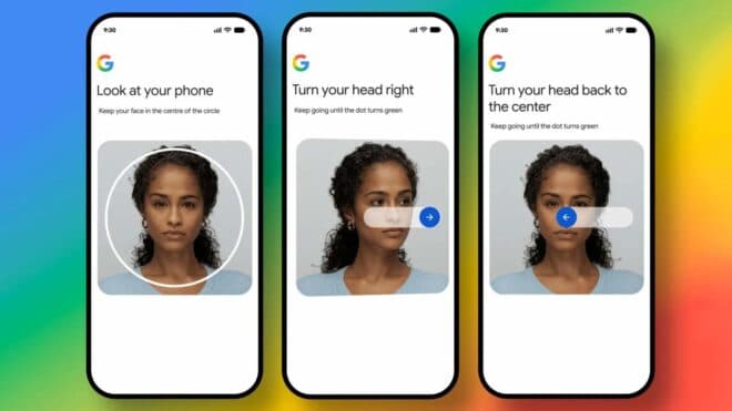 Google hesaplarına selfie videosu ile giriş yapılabilecek