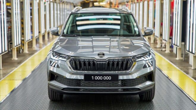 Skoda Karoq'un üretimi 1 milyon adedi geçti