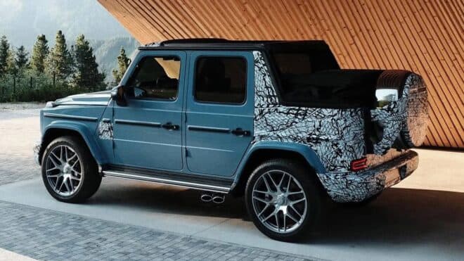 Yeni Mercedes-Benz G-Class Cabrio fotoğrafları yayımlandı