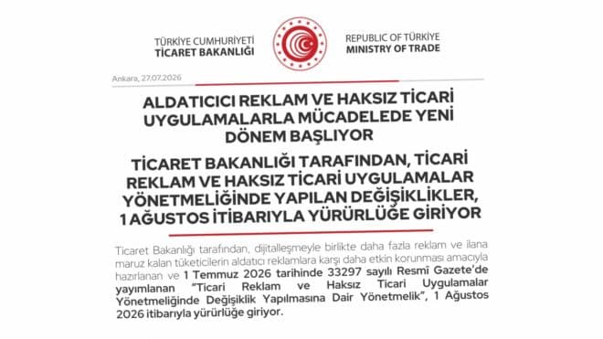 Ticaret Bakanlığı, haksız ticari uygulamalara karşı yeni düzenlemeler getiriyor