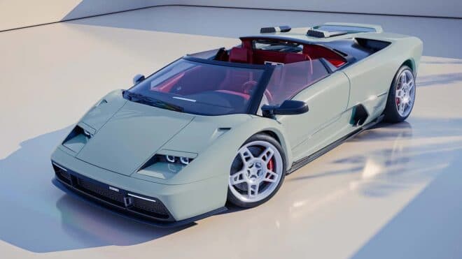 Eccentrica V12 Roadster, yeni Diablo restomod olarak tanıtıldı