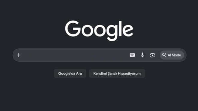 Google, yeni açılış ekranında 'Google'da Ara' butonunu kaldırıyor
