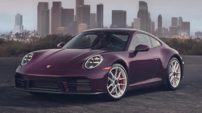 Porsche 911 Carrera S modeline manuel vites seçeneği eklendi