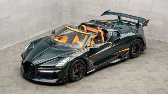 Mansory, Monterey Car Week'te iki özel Bugatti sergiledi
