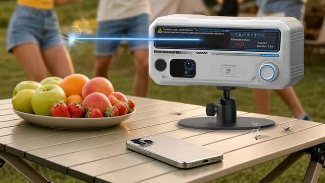 Photon Matrix lazerli sivrisinek savunma sistemi satışa sunuluyor