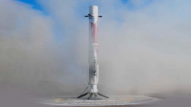 LandSpace, Zhuque-3 roketinin ilk aşamasını dikey olarak indirdi