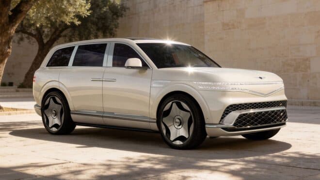 Yeni elektrikli Genesis GV90 tanıtıldı