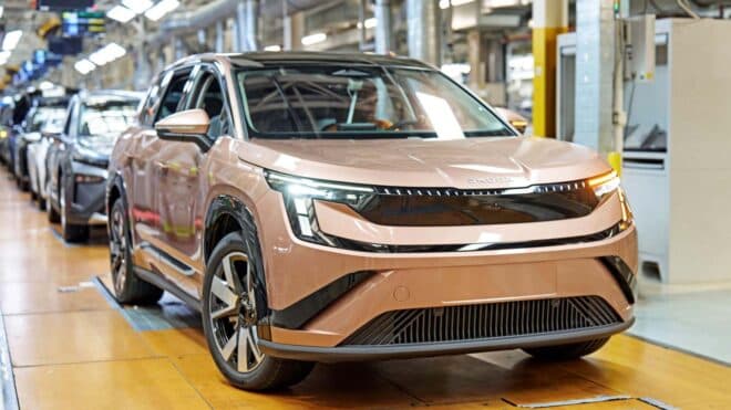 Skoda, elektrikli Peaq modelinin seri üretimine başladı