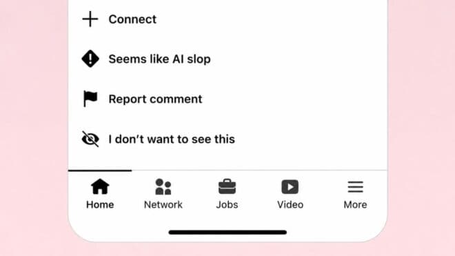 LinkedIn, yeni 'AI slop' butonunun etkili olduğunu açıkladı