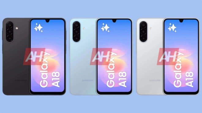 Samsung Galaxy A18 4G'nin tasarımı ve özellikleri belli oldu
